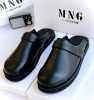 Mango MNG Half Shoe Black