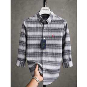PRL Long Sleeve Checkered Shirt