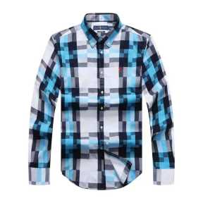 PRL Long Sleeve Checkered Shirt