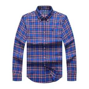 PRL Long Sleeve Checkered Shirt