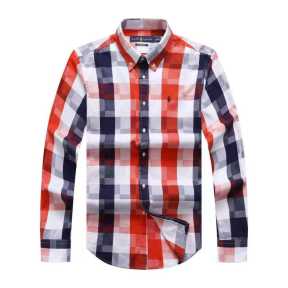 PRL Long Sleeve Checkered Shirt