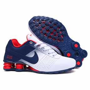 Nike Shox Blue White Red