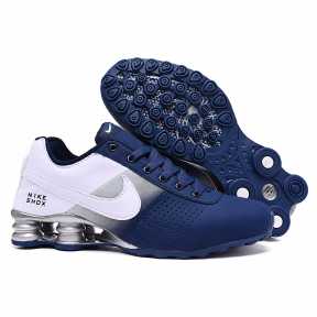 Nike Shox Blue White
