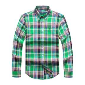 PRL Long Sleeve checkered Shirt