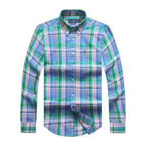 PRL Long Sleeve checkered Shirt