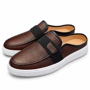 Berluti Leather Shoe Half Shoes Brown