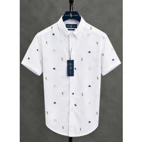 PRL Short Sleeve Embroidery Shirt