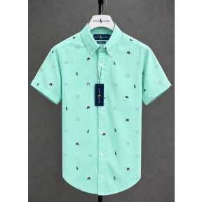 PRL Short Sleeve Embroidery Shirt