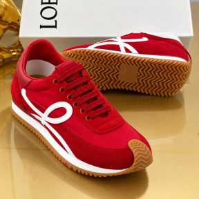 Loewe Flow Sneakers Red