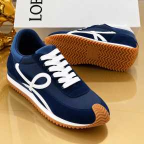 Loewe Flow Sneakers Navy Blue