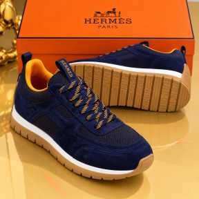 Hermes Luxury Sneakers Blue