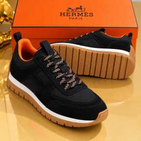 Hermes Luxury Sneakers Black