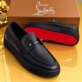CL Chambelisneak Leather Sneakers All Black