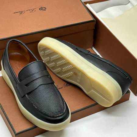 Loro Piana Loafers Black