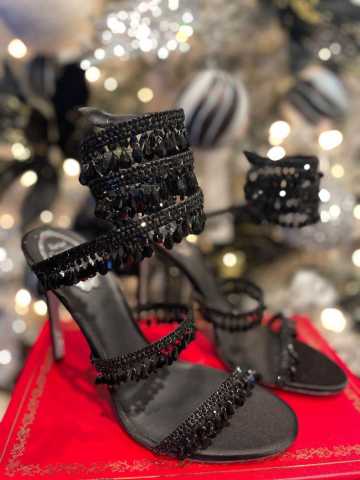 RENE Caovilla Chandelier - BLACK