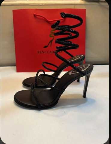 RENE Caovilla Spiral - BLACK