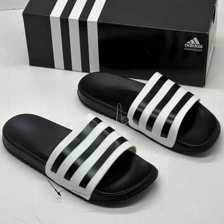 Adidas Adilette Comfort Slide Black White