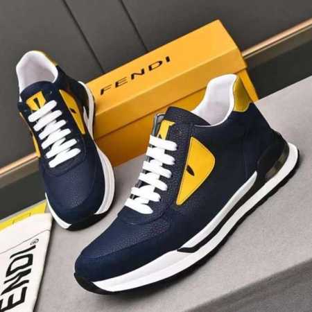Fendi Sneakers Navy Blue