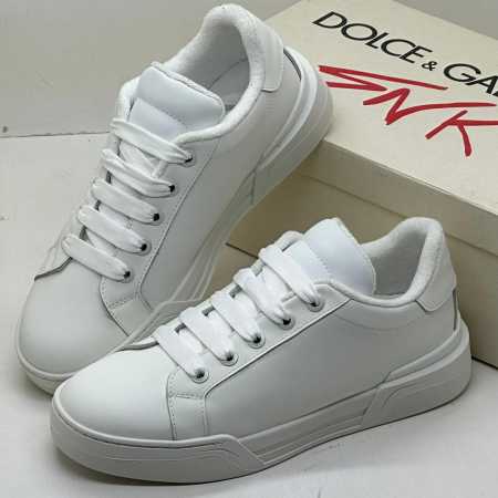 D & G Sneakers White