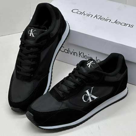 Calvin Klein Lace Up Sneakers Black