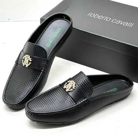 Roberto Cavalli Half Shoes Black