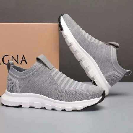 Zegna Slip-on Sneakers Ash