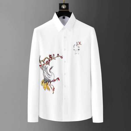 Madeng Geda Vintage Shirt White