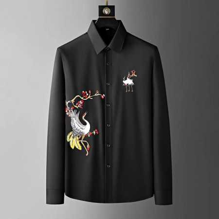 Madeng Geda Vintage Shirt Black