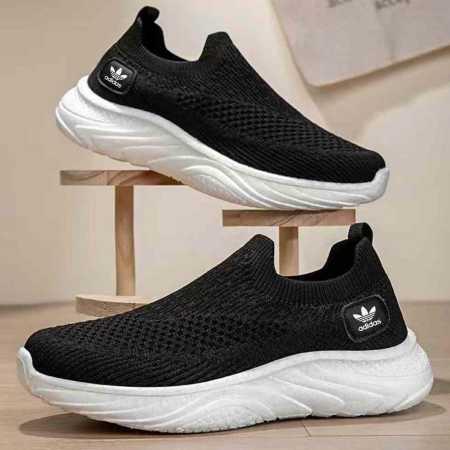 Adidas Slip-on Sneakers Black White 