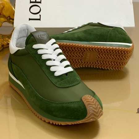 Loewe Flow Sneakers Green