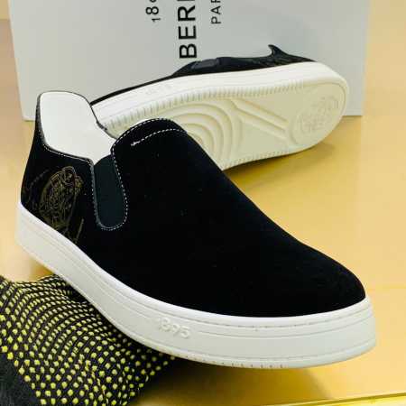Berluti Slip-on Sneakers Black
