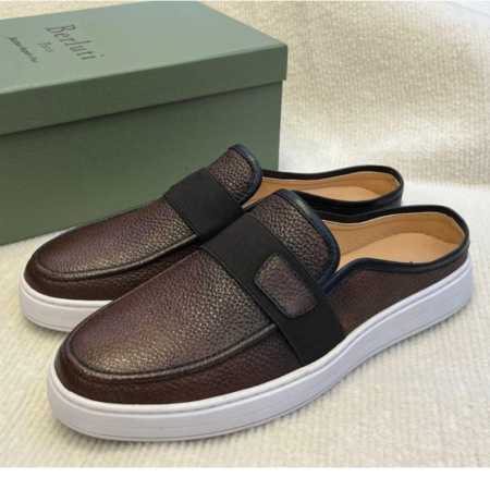 Berluti Leather Shoe Half Shoes Brown