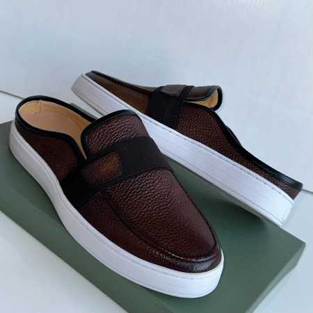 Berluti Leather Shoe Half Shoes Brown