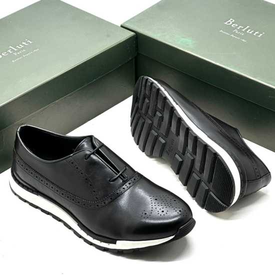 Berluti Leather Lace Up Shoe