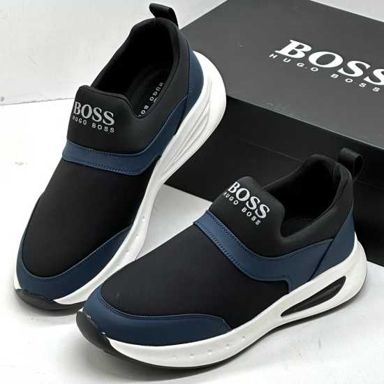 Hugo Boss Sneakers Black Blue