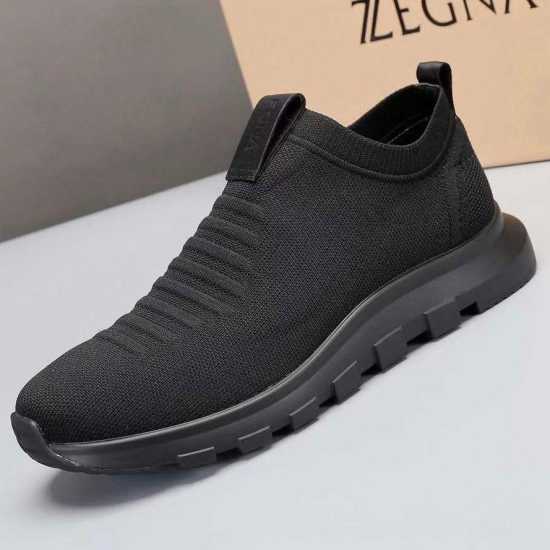Zegna Slip-on  Sneakers Black