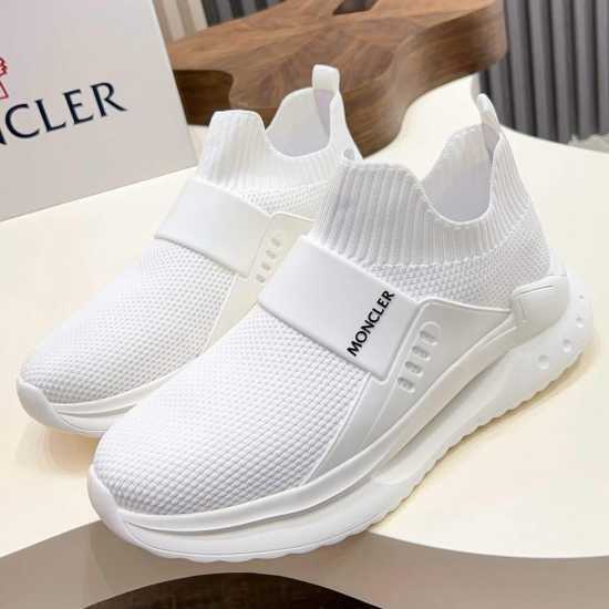 Moncler Slip on Sneakers White