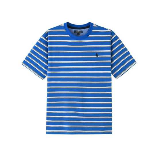 Prl Stripe Round Neck T-Shirt