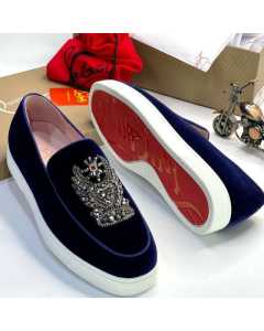 CL  Crested  Sneakers Blue