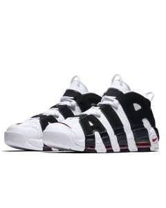 Nike Air more Uptempo 96 'White & University Red & Black