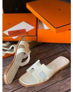 HERMES SLIDE - WHITE
