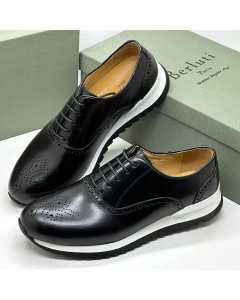 Berluti Brogue Lace Up Leather Shoe 