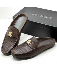 Roberto Cavalli Half Shoes Brown