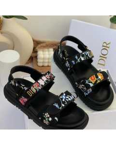 DIORACT SANDALS -BLACK