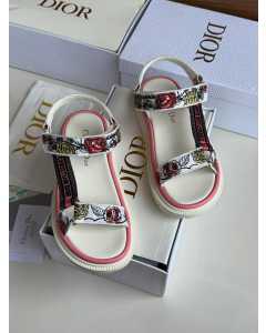 WOMEN D-WAVE LUXURY SANDALS WHITE