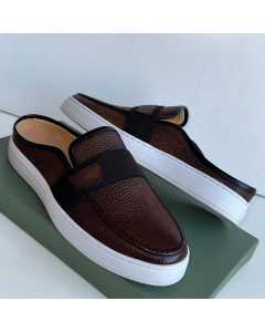 Berluti Leather Shoe Half Shoes Brown