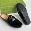 GG Wet-Look Half shoes Black