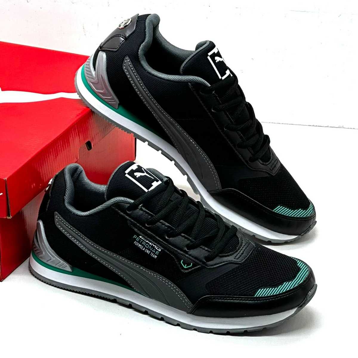 Puma Mercedes F1 Racer Motorsport Sneakers Black