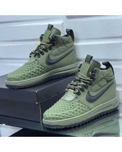 NIKE LUNAR FORCE 1 DUCKBOOT HIGH TOP GREEN
