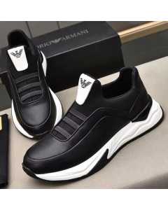 Emporio Armani Sneakers Black White